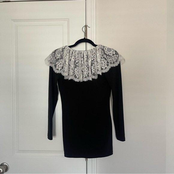 Vintage 1980’s does Victoria Jessica McClintock Blouse - Picture 3 of 6